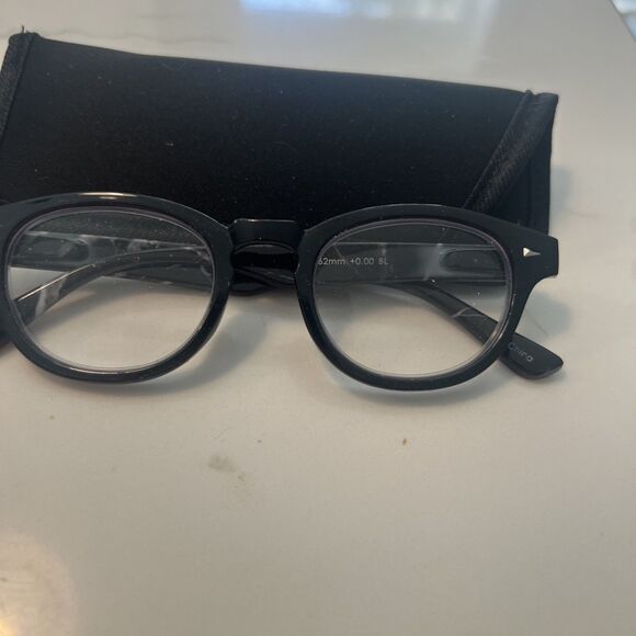 Hummingbird Stylish Malmo Glasses - Black +0.0 (With Case) - NEW - Picture 5 of 5